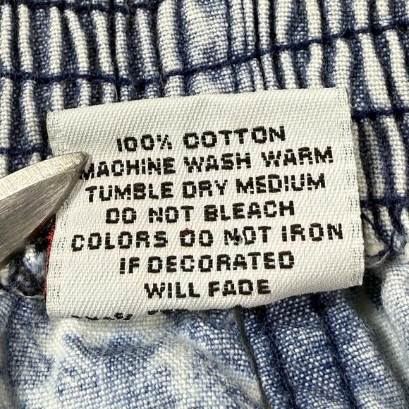 Vintage Off the Top Shorts XL Chambray Stonewash Cotton USA - Picture 6 of 9